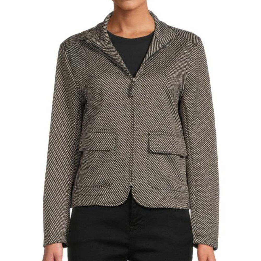 Max Studio Double Knit Textured Jacket (NWT)
